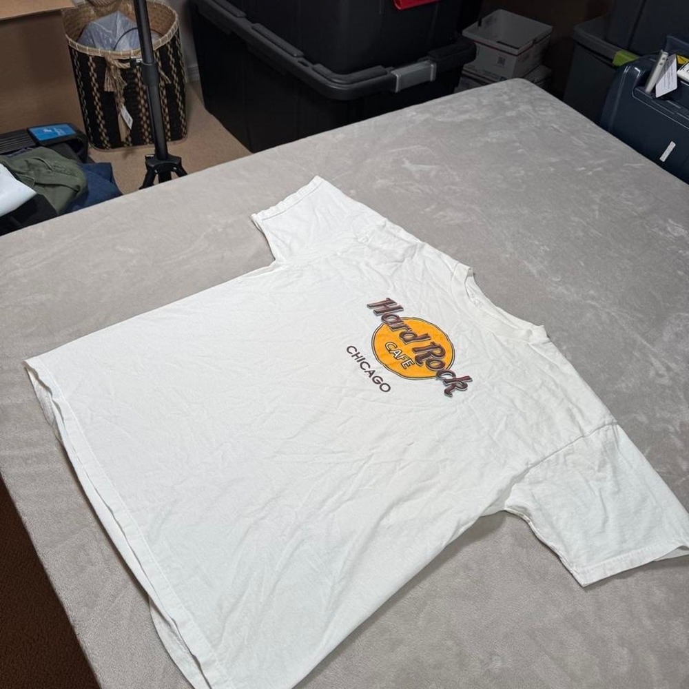 Vintage Y2K Hard Rock Cafe T Shirt Chicago Size XL MADE IN USA - Picture 2 of 6